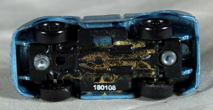 Micro metal body - blue Ferrari