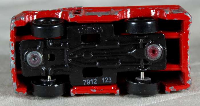 Micro metal body - fire truck