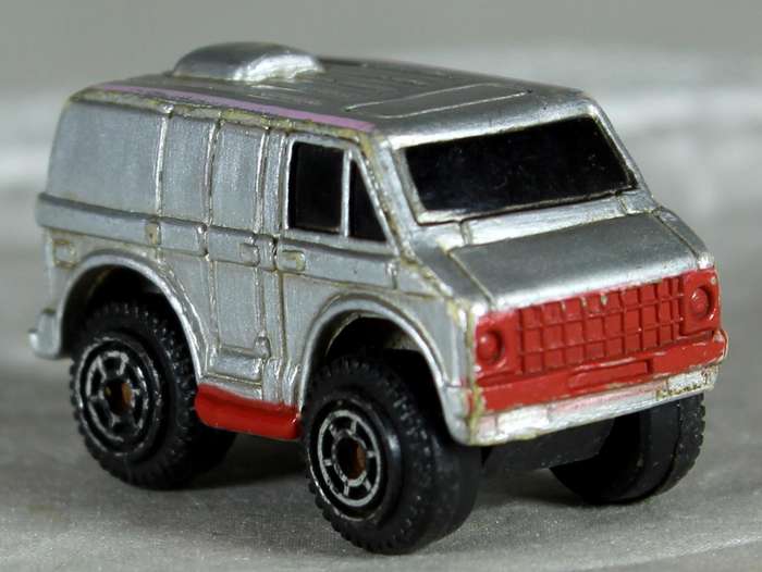 Micro cars - silver van