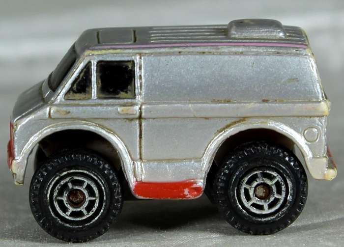 Micro cars - silver van