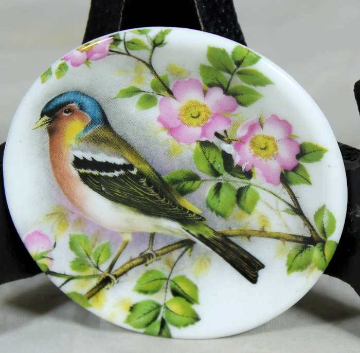 Johnson Ceramics - Miniature display plate - Buchfinch
