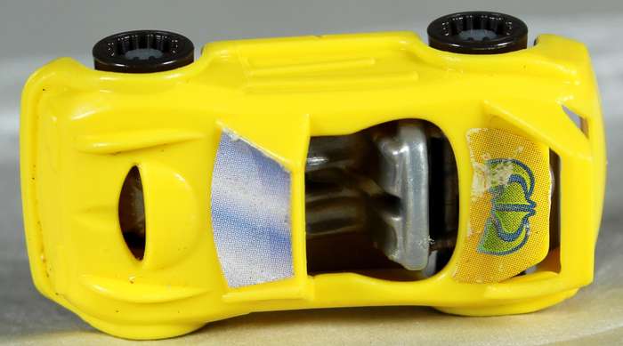 Kinder Joy micro race car