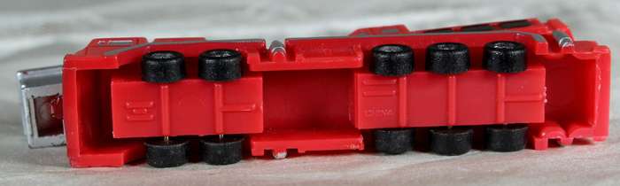 Micro cars - fire engine with extension buckle
