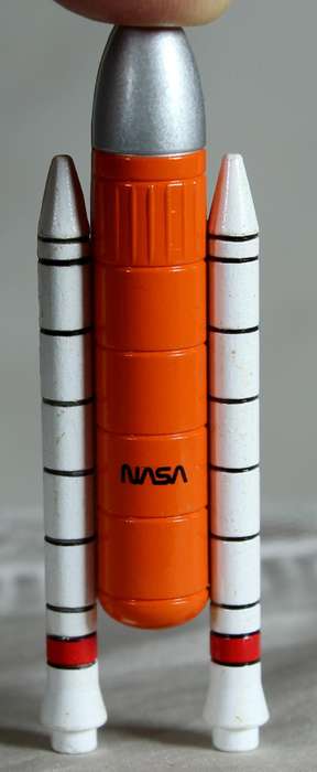Micro vintage rocket booster