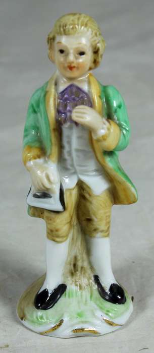 Glazed ceramic Victorian gentleman