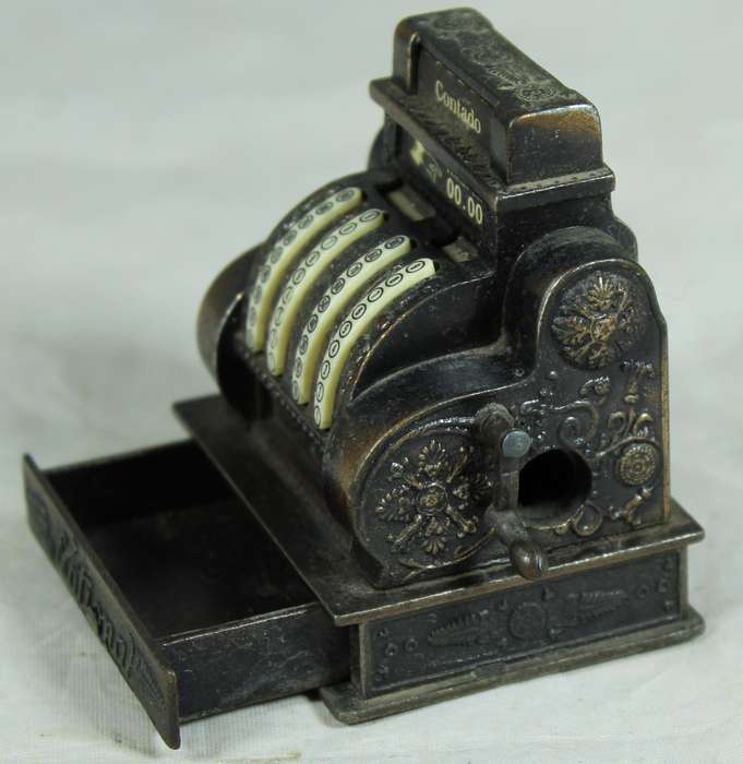 Small brass - Cash register pencil sharpener