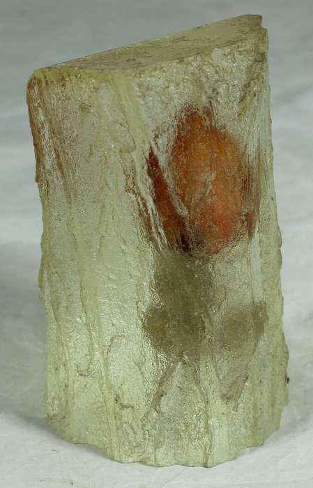 Frosted flower encased in a mold - Paperweight