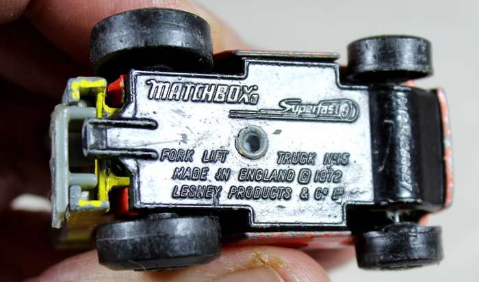 Matchbox - #15 Fork Lift Superfast