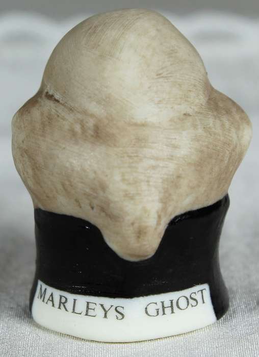 Staffordshire Harmer Sculptures - Thimble - Marleys Ghost