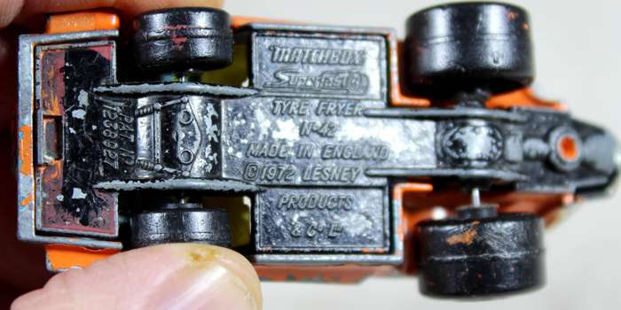 Matchbox - Tyre Fryer No42
