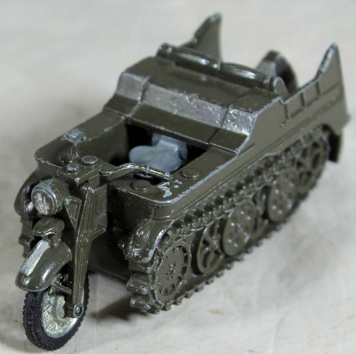 Britains deetail - Kettenkrad tracked motorcycle