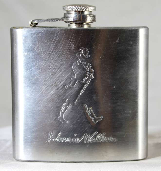 Johnnie Walker hip flask