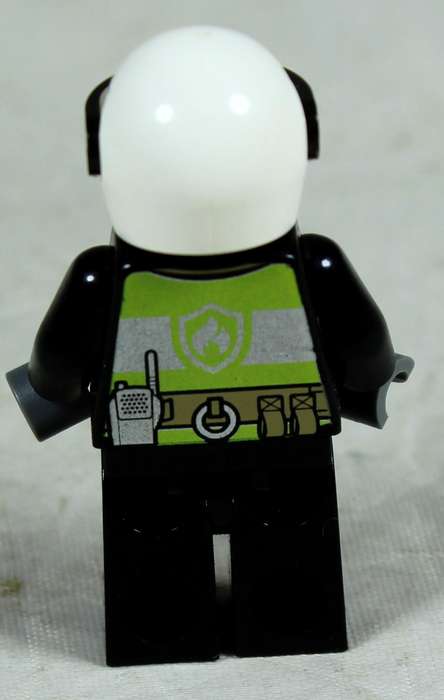 Miniature Lego figurine - fireman