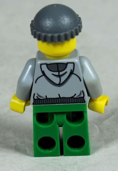 Miniature Lego figurine - jail prisoner 60675