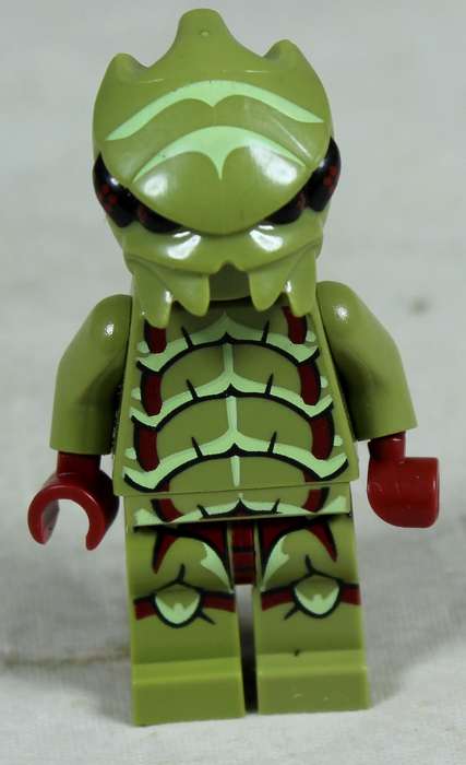 Miniature Lego figurine - alien buggoid