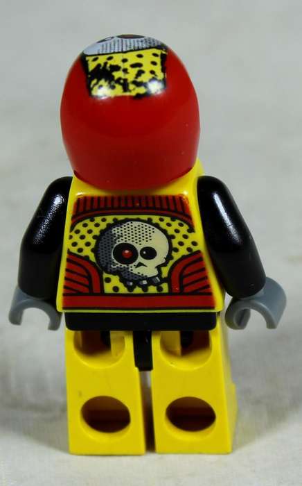 Miniature Lego figurine - motor Mike