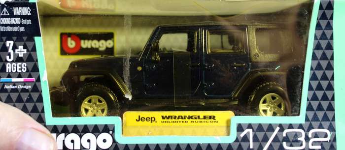 Burago - Jeep Wrangler