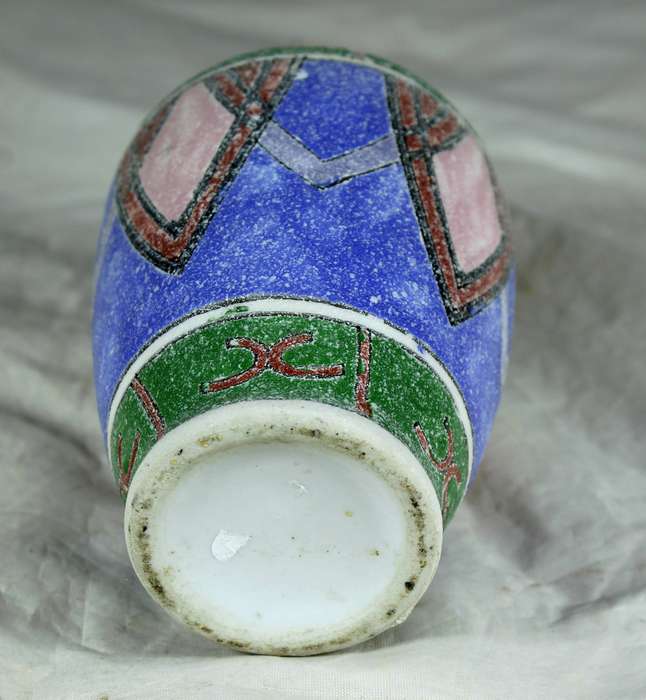 Hand painted vase