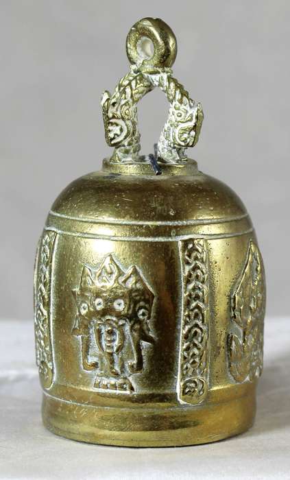 Ornate brass bell
