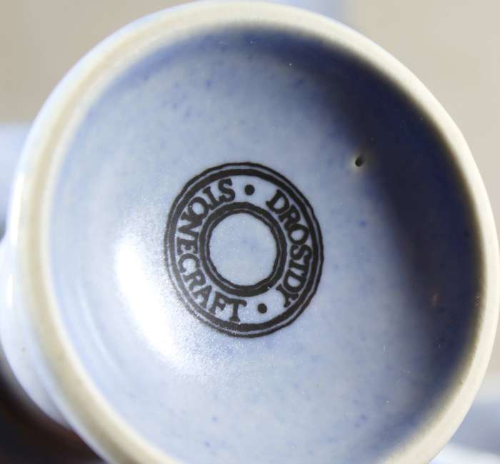 Drostdy stoneware decanter and cups