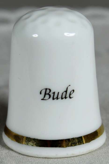 Bone China thimble - Bude