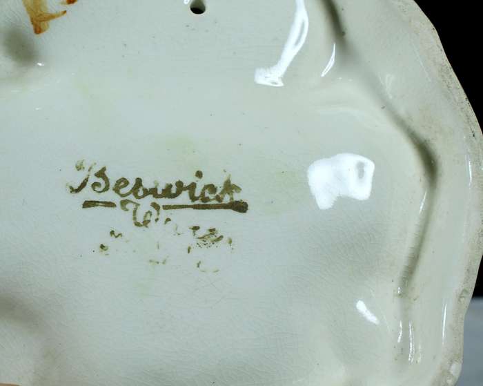 Beswick trinket dish with ring neck pheasant