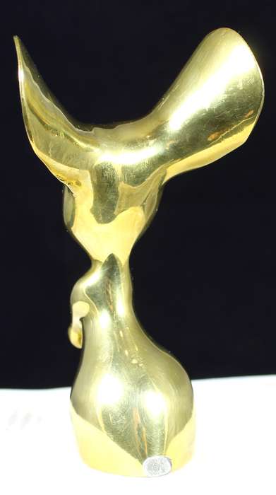 Large brass mouse
