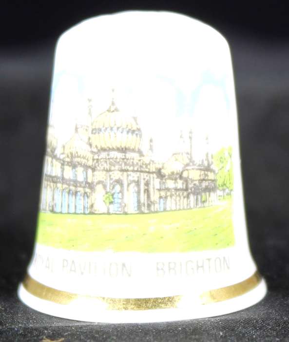 Porcelain Thimble - North Lodge - Royal Pavilion - Brighton
