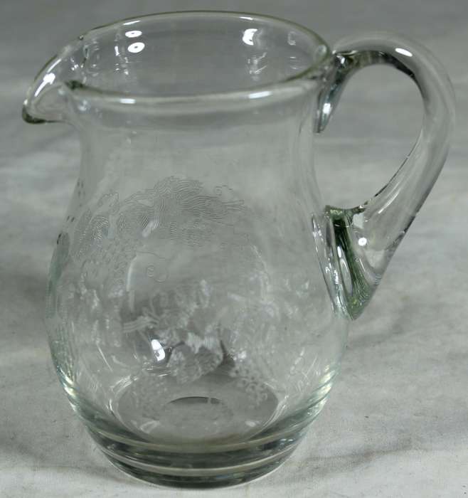 Glass small jug