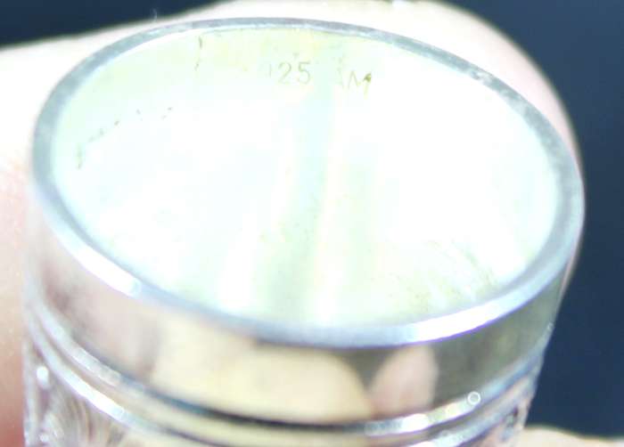 Silver Thimble - Marked (Nine Two Five AM)