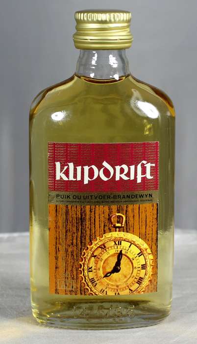 Mini liquor bottle - Klipdrift uitvoer brandewyn