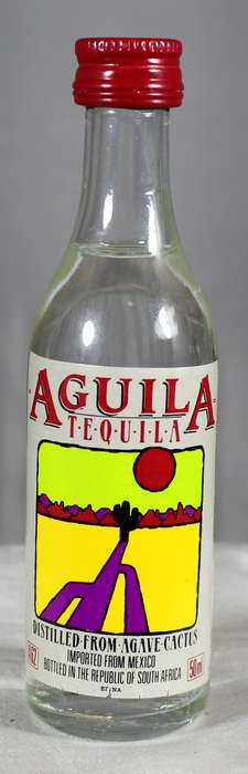 Mini liquor bottle - Aquila - Tequila