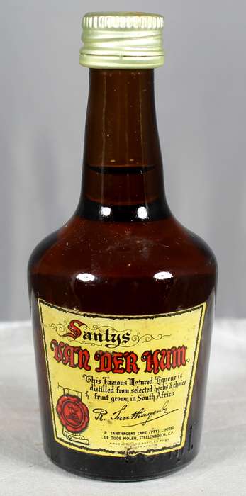 Mini liquor bottle - Santys - Van der Hum