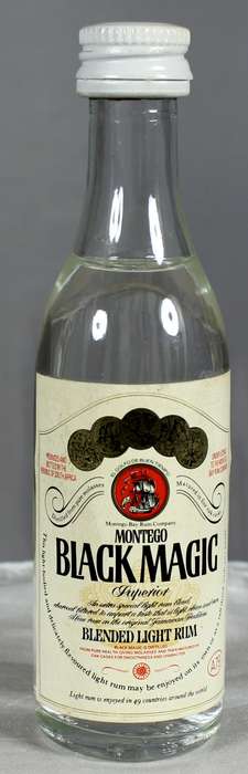 Mini Liquor Bottle - Black Magic - Rum