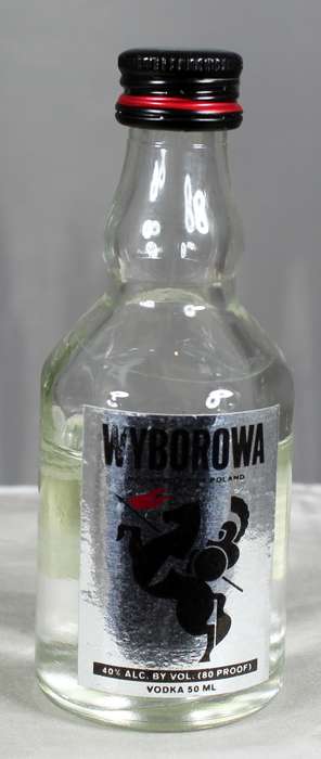 Mini liquor bottle - Wyborowa - Vodka