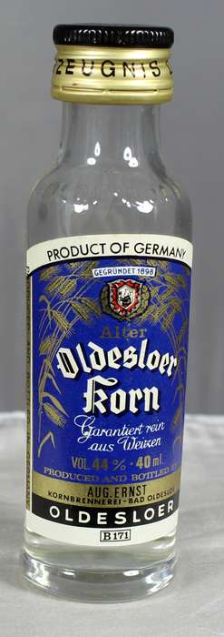 Mini liquor bottle - Alter Oldesloer - Korn