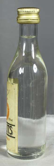 Mini Liquor Bottle - Boland plaas museum - Witblits - Apelkoos