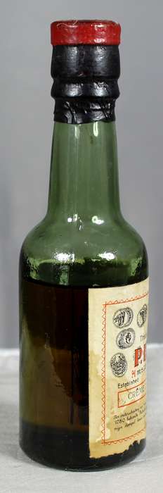 Mini liquor bottle - P. Hoppe - Creme de Cacao