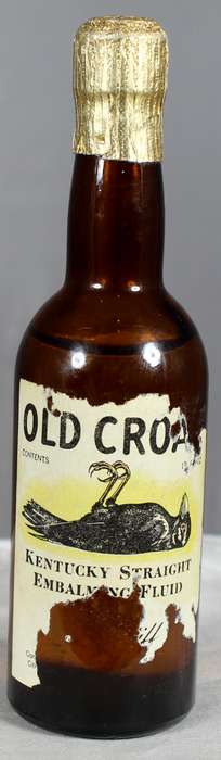 Mini liquor bottle - Old Croac - Kentucky embalming fluid