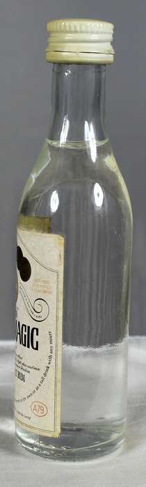 Mini liquor bottle - Montego - Black Magic rum