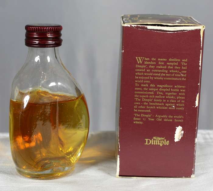 Mini liquor bottle - Dimple - Whisky
