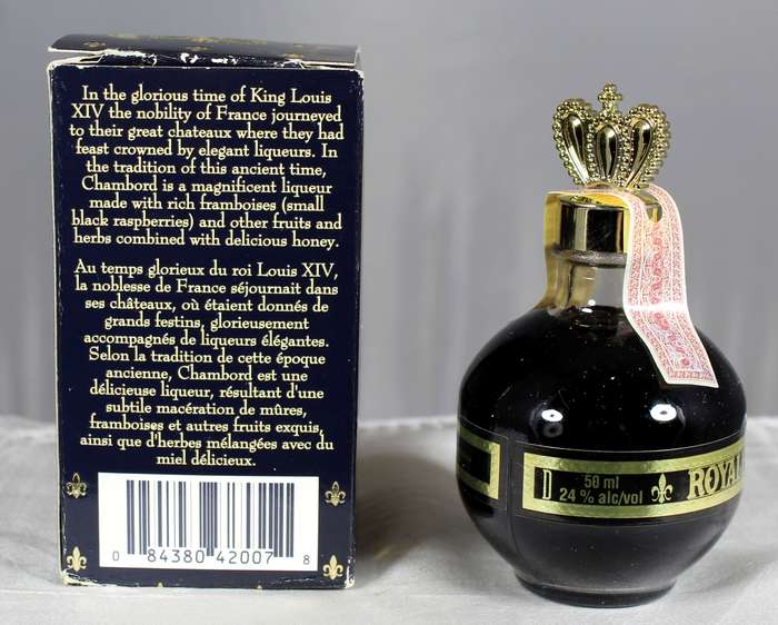 Mini liquor bottle - Royal Chambord liqueur