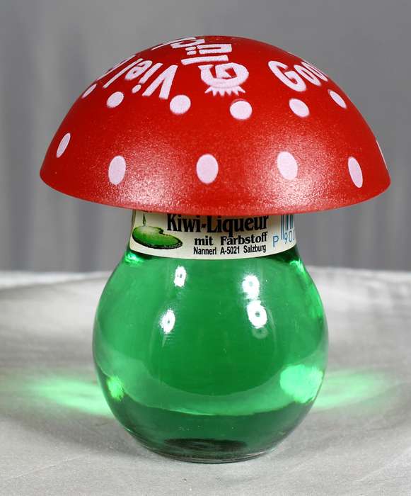 Mini liquor bottle - Nannerl - Kiwi liqueur