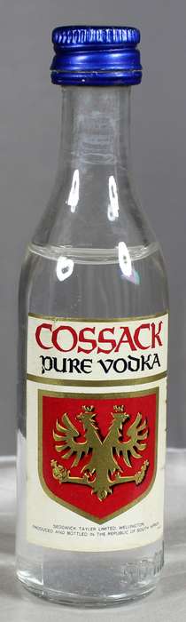 Mini liquor bottle - Cossack - Vodka