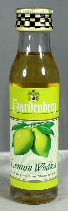 Mini liquor bottles - Hardenberg - Lemon wodka
