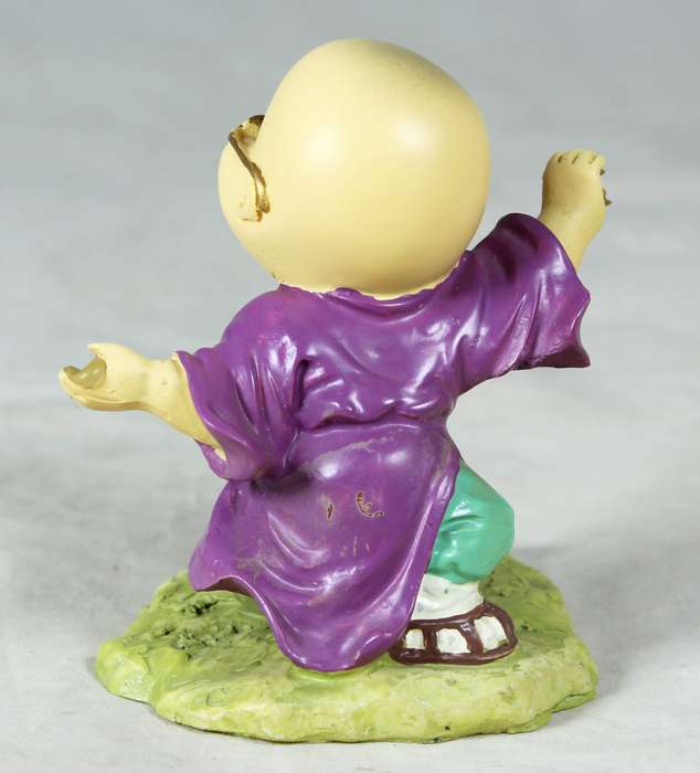 A baby Buddha - Monk laughing