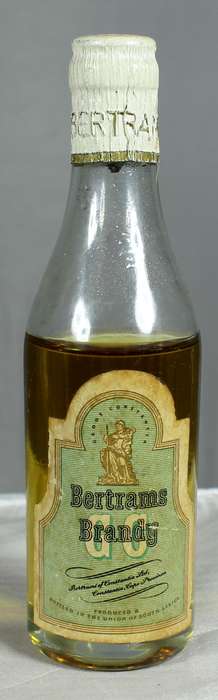 Mini liquor bottles - Bertrams brandy