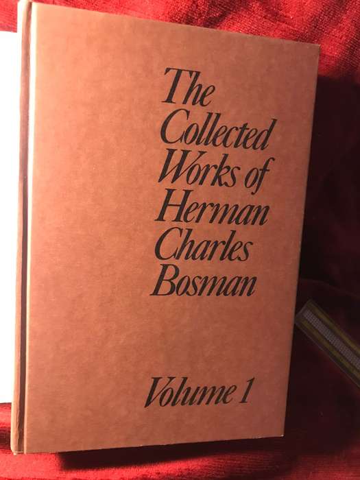 The Collected Works of Herman Charles Bosman - Volume 1 (1983 Hardcover)