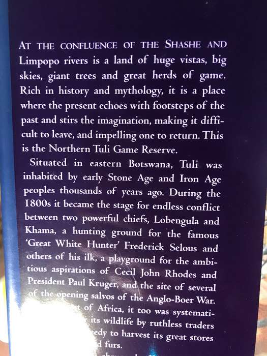 Tuli- Land Of Giants - Roger and Pat De La Harpe (2004 1st Edition Hardcover incl Dustjacket)
