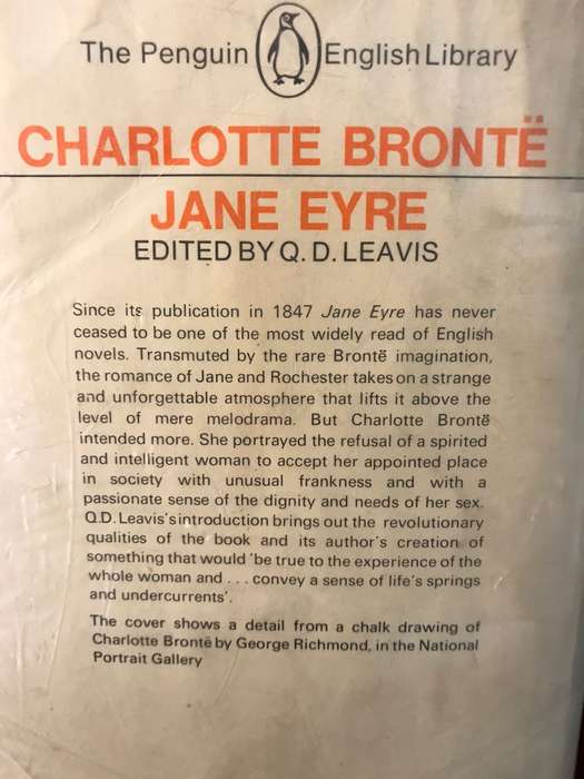 Jane Eyre - Charlotte Bronte (Penguin, 1972)